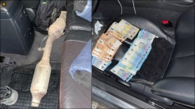 Grup infracțional specializat în furturi de catalizatoare, reținut de polițiști
